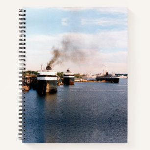 Ludington Car/Rail Ferries Notebook Notizbuch