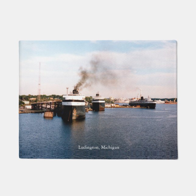 Ludington Ferries Doormat Fußmatte (Vorderseite)