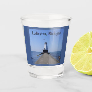 Ludington Lighthouse Schnapsglas