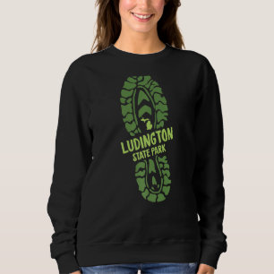 Ludington Staat Park Michigan Mi Wandern neben dem Sweatshirt