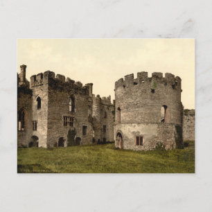 Ludlow Castle I, Shropshire, England Postkarte