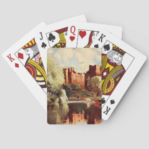 Ludlow Castle III, Shropshire, England Spielkarten