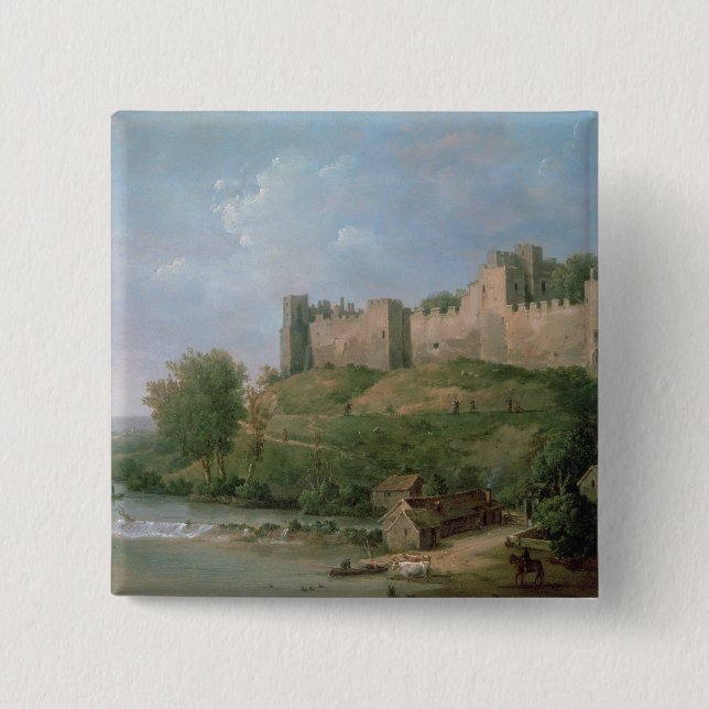 Ludlow Schloss Button (Vorderseite)