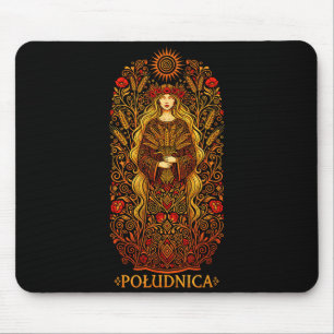 Ludnica Slawische Sonnengöttin Heidnische Volkshex Mousepad