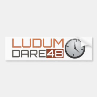 Ludum Herausforderungs-glänzende Uhr Autoaufkleber
