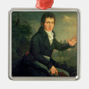 Ludvig van Beethoven, 1804 Ornament Aus Metall
