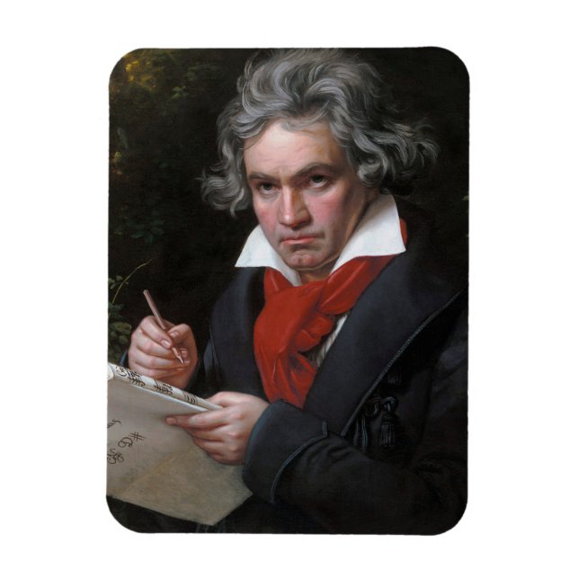 Ludwig Beethoven Symphony Classic Music Composer Magnet (Vertikal)