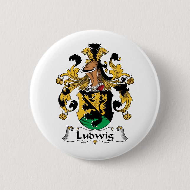 Ludwig-Familienwappen Button (Vorderseite)