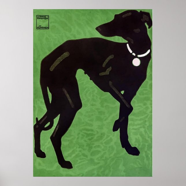 LUDWIG HOHLWEIN POSTER (Vorne)