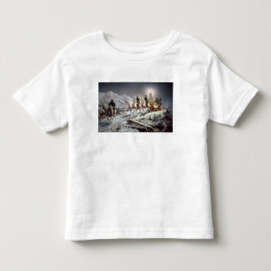 Ludwig II von Bayern Sleighing nachts Kleinkind T-shirt