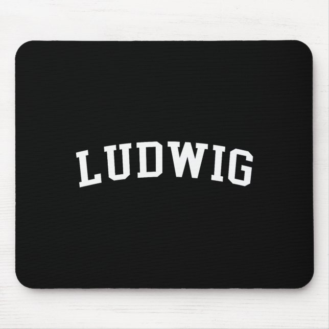 Ludwig  mousepad (Vorne)