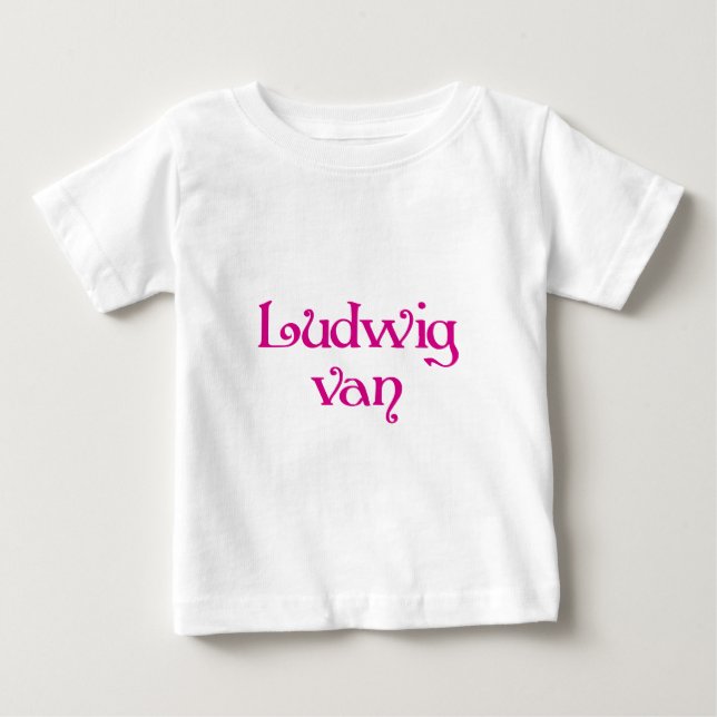 Ludwig van baby t-shirt (Vorderseite)