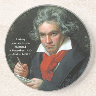 Ludwig van Beethoven, 1820 Getränkeuntersetzer