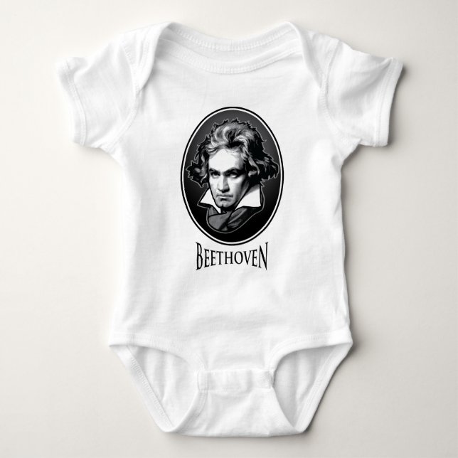 Ludwig van Beethoven Baby Strampler (Vorderseite)