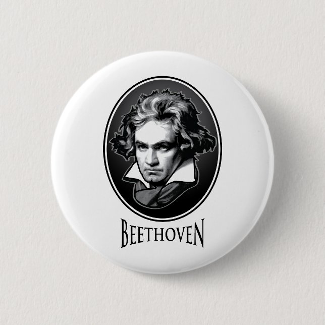 Ludwig van Beethoven Button (Vorderseite)