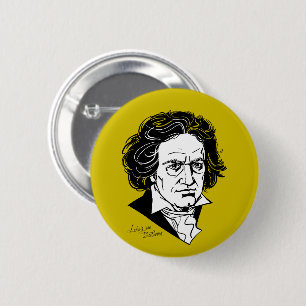 Ludwig van Beethoven Button