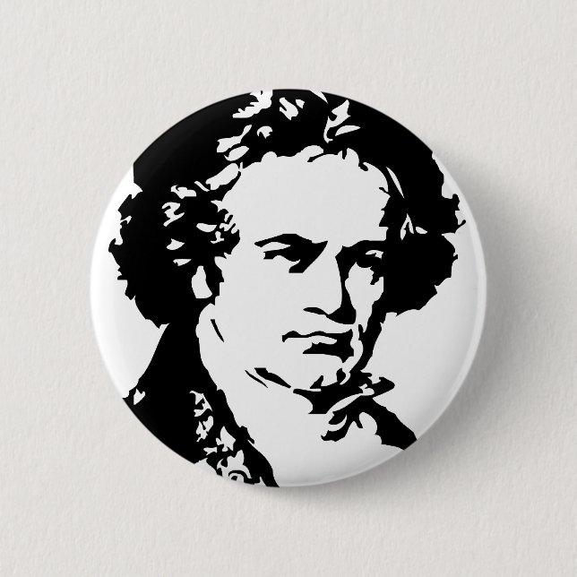 Ludwig van Beethoven Button (Vorderseite)