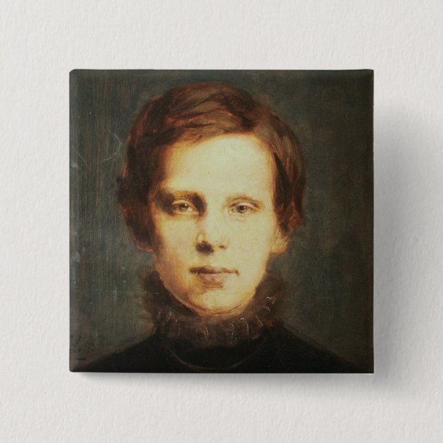 Ludwig van Beethoven, deutscher Komponist Button (Vorderseite)