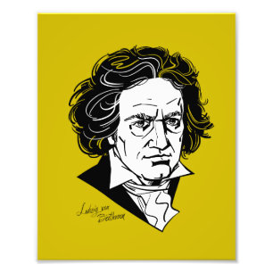 Ludwig van Beethoven Fotodruck