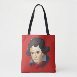 Ludwig van Beethoven im Cartoon Stil