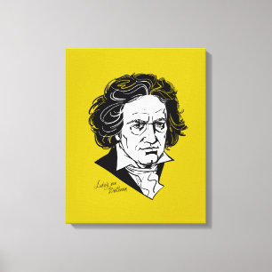 Ludwig van Beethoven Leinwanddruck