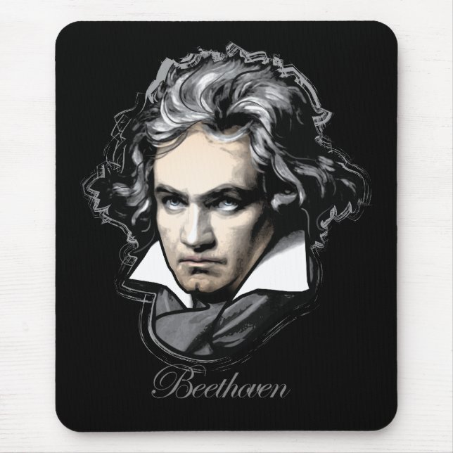 Ludwig van Beethoven Mousepad (Vorne)