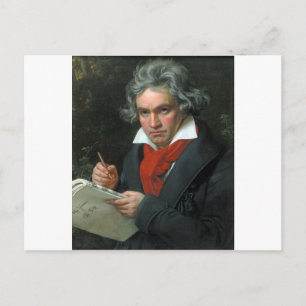 Ludwig van Beethoven Portrait Postkarte