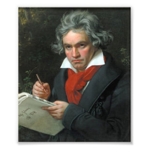 Ludwig van Beethoven Porträt Fotodruck