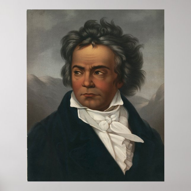 Ludwig van Beethoven Poster (Vorne)