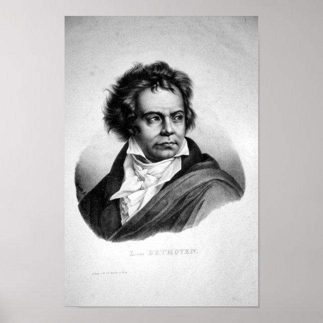 Ludwig van Beethoven Poster (Vorne)