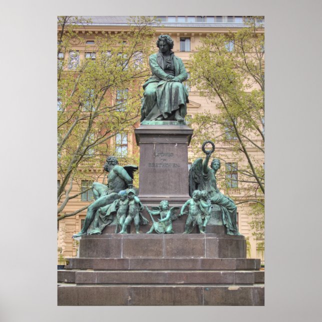 Ludwig Van Beethoven Poster (Vorne)