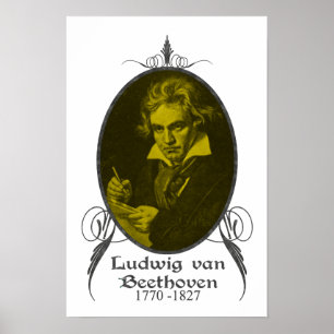 Ludwig van Beethoven Poster
