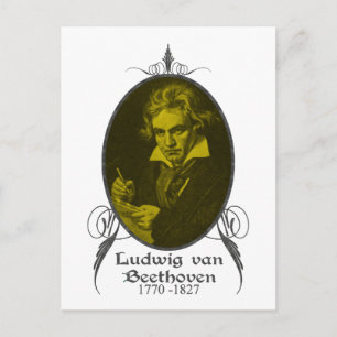 Ludwig van Beethoven Postkarte