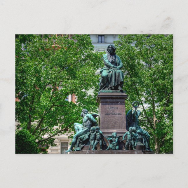 Ludwig van Beethoven Postkarte (Vorderseite)