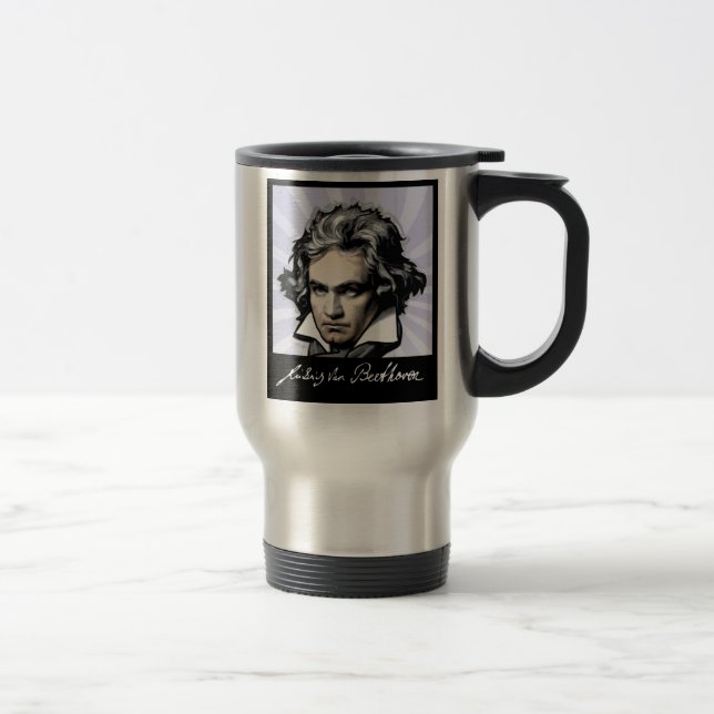 Ludwig van Beethoven Reisebecher (Rechts)