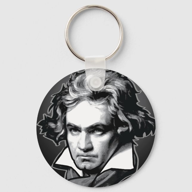 Ludwig van Beethoven Schlüsselanhänger (Vorderseite)