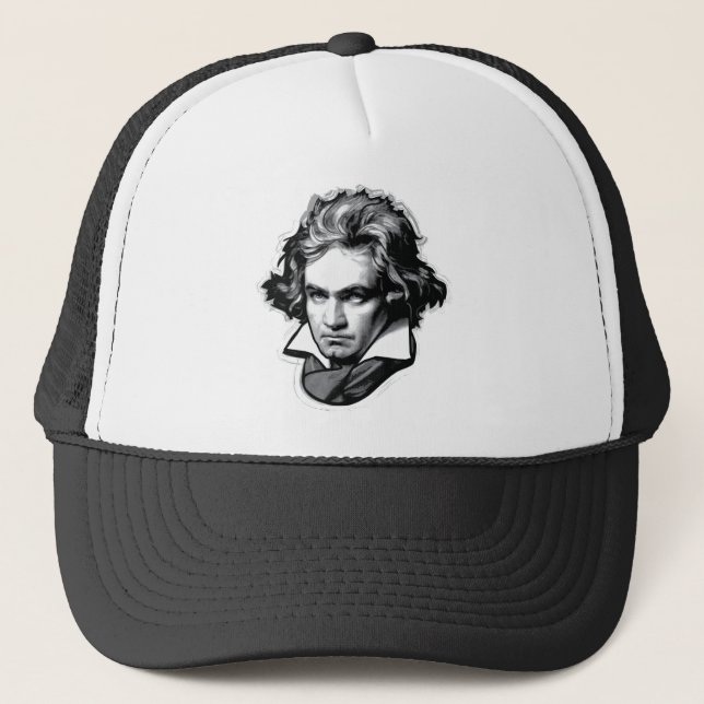 Ludwig van Beethoven Truckerkappe (Vorderseite)