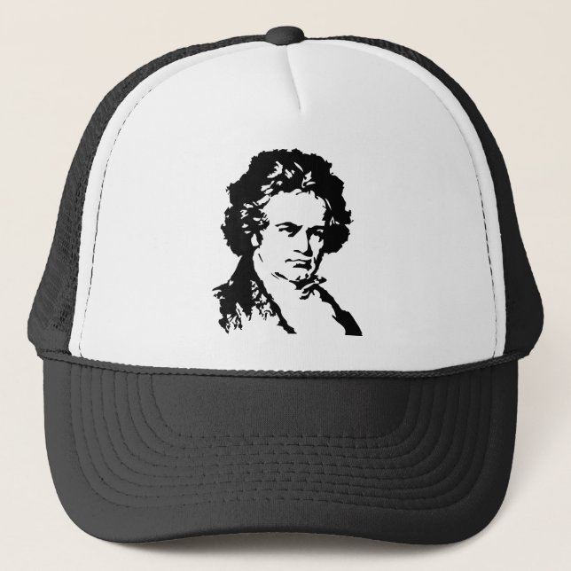 Ludwig van Beethoven Truckerkappe (Vorderseite)
