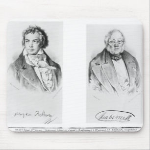 Ludwig van Beethoven u. Francois-Antoine Habeneck Mousepad