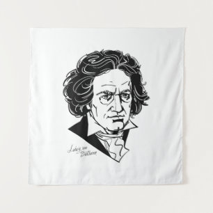 Ludwig van Beethoven Wandteppich