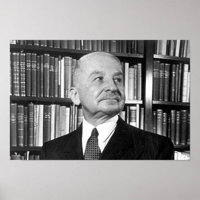 Ludwig von Mises Poster (16,5 x 11 Zoll) (Vorne)