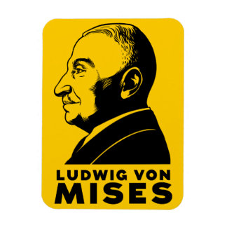 Ludwig von Mises Premium Flexi Magnet