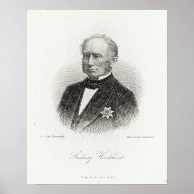 Ludwig Windthorst Poster (Vorne)