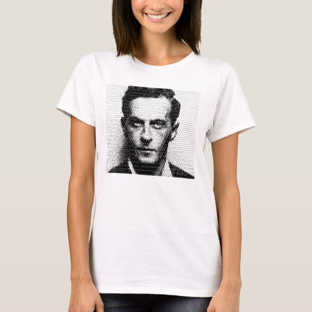 Ludwik Wittgenstein raster portrait T-Shirt (Vorderseite)