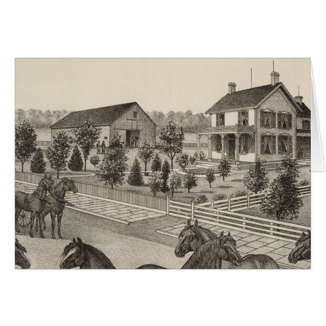 Luellen und Fox, Residence John Fox, Kansas (Vorderseite (Horizontal))