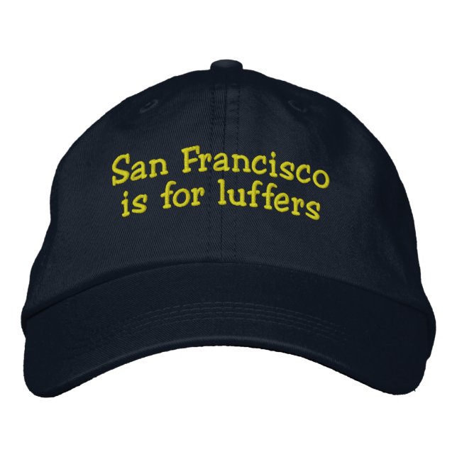 Luffers_San Francisco Bestickte Kappe (Vorderseite)