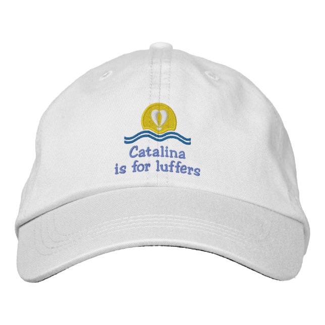 Luffers Sunset_Catalina Bestickte Kappe (Vorderseite)