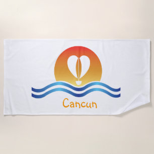 Luffers Sunset_Herz-Shaped Sail_Cancun Strandtuch