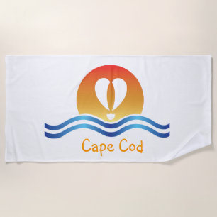 Luffers Sunset_Herz-Shaped Sail_Cape Cod Strandtuch