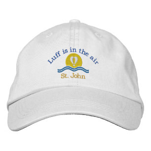 Luffers Sunset_Luff ist in der Luft St. John Bestickte Baseballkappe